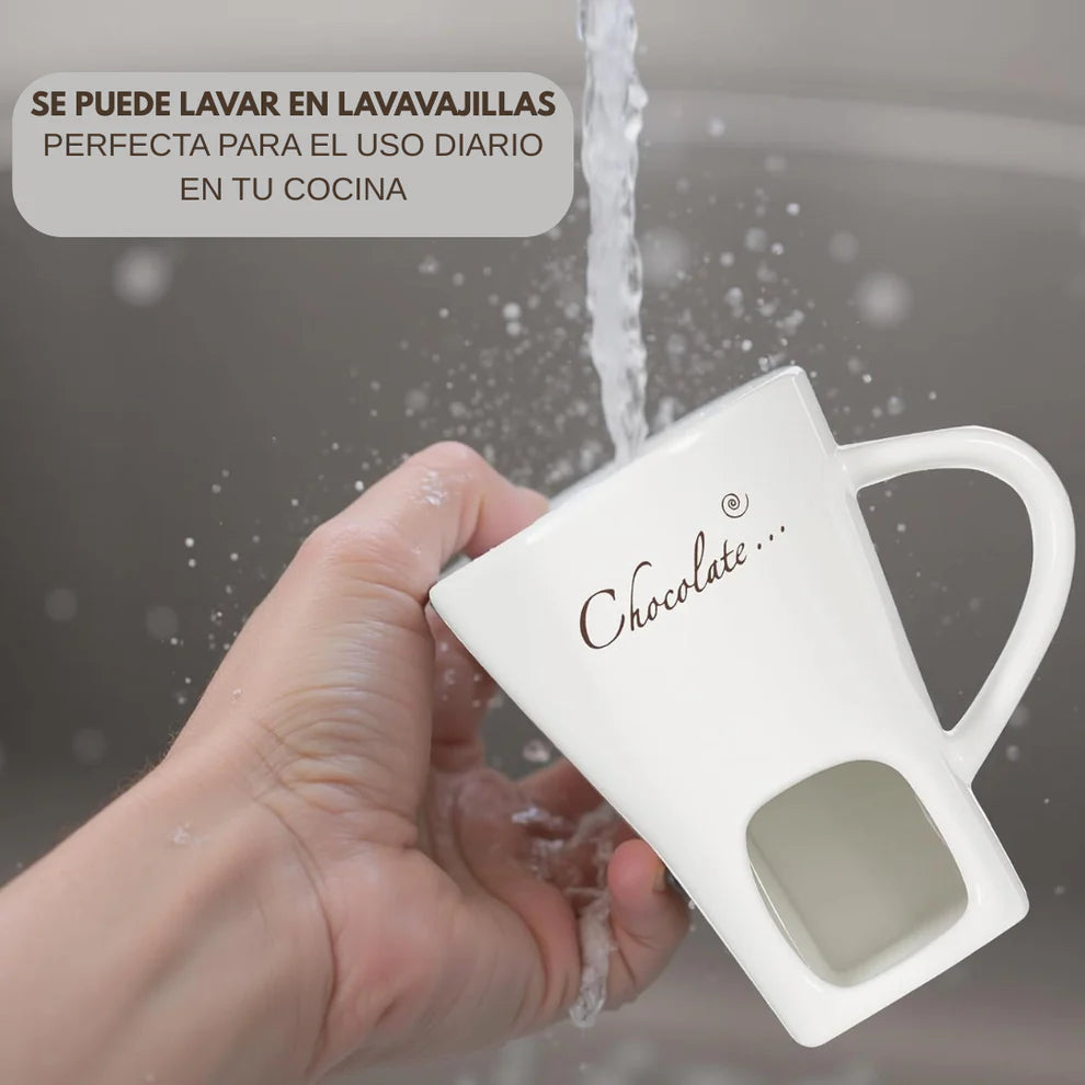 Taza fondue