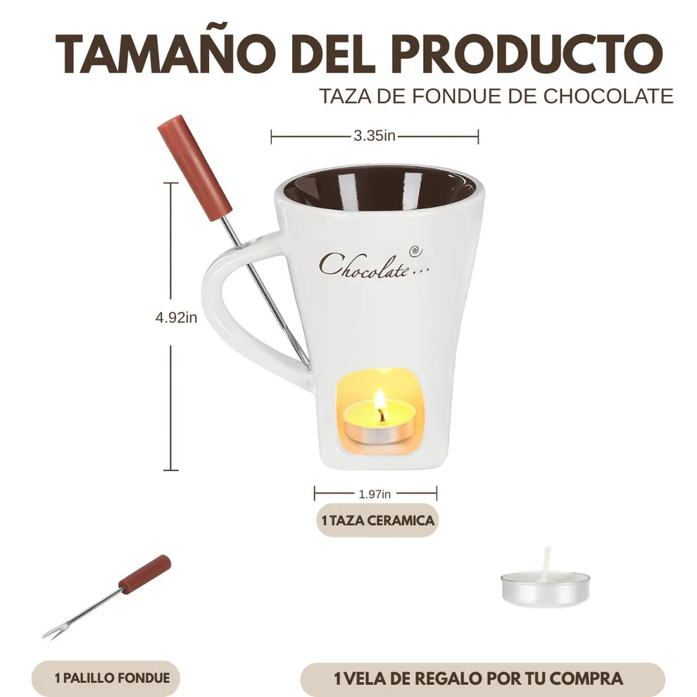 Taza fondue