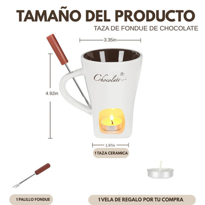 Taza fondue